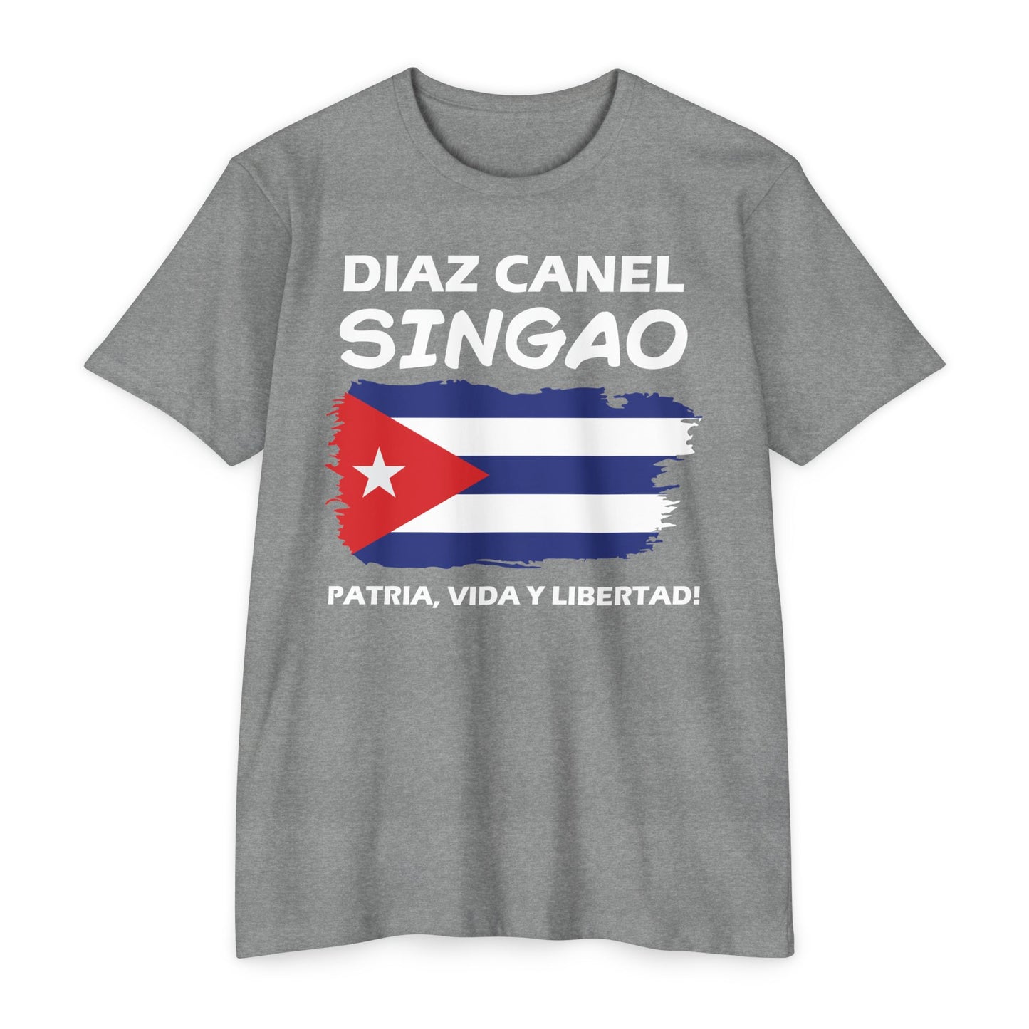 Díaz-Canel Singao Patriótica Camiseta