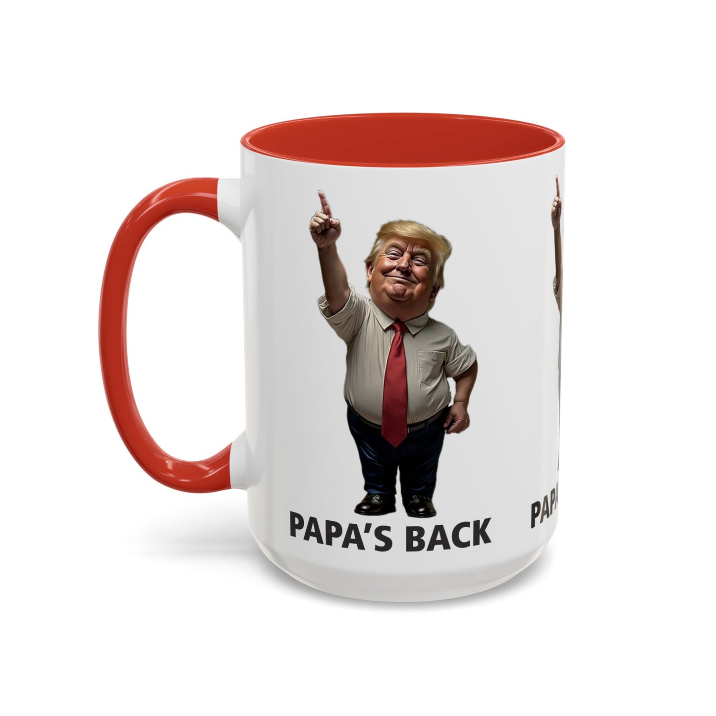 Papa's Back Patriotic Coffee Mug