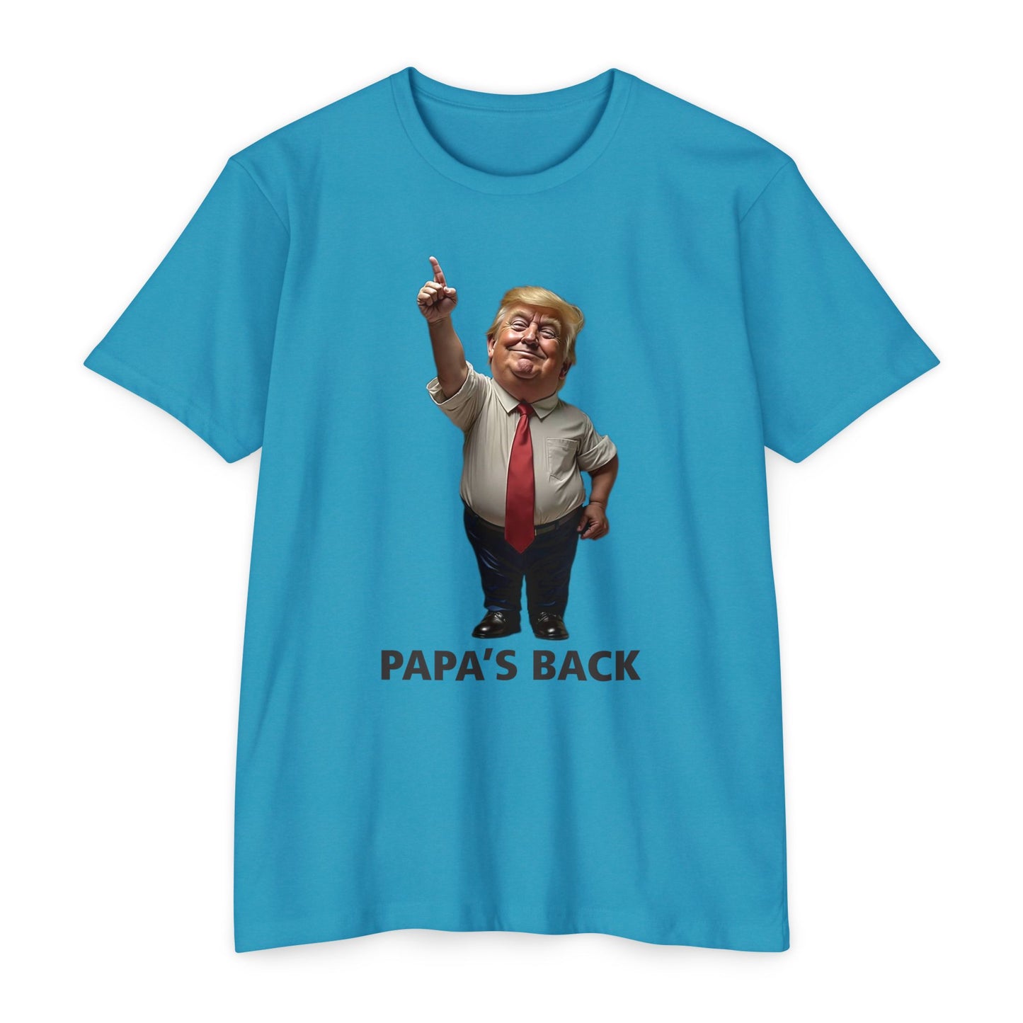 Papa's Back Patriotic T-Shirt