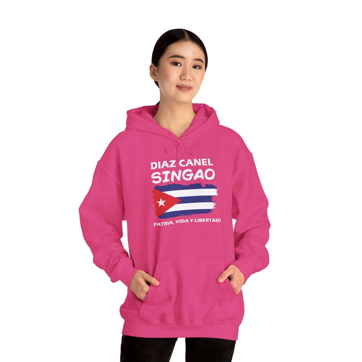 Díaz Canel Singao Patriótico Hoodie