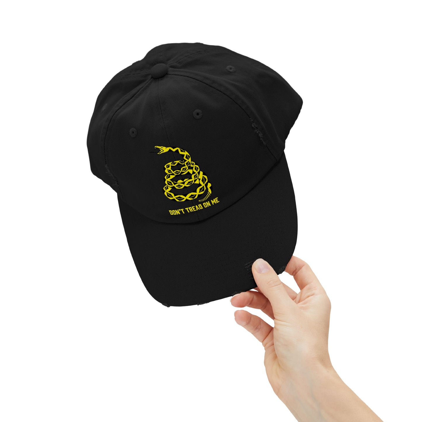 Don't Tread on Me Patriotic Printed Hat