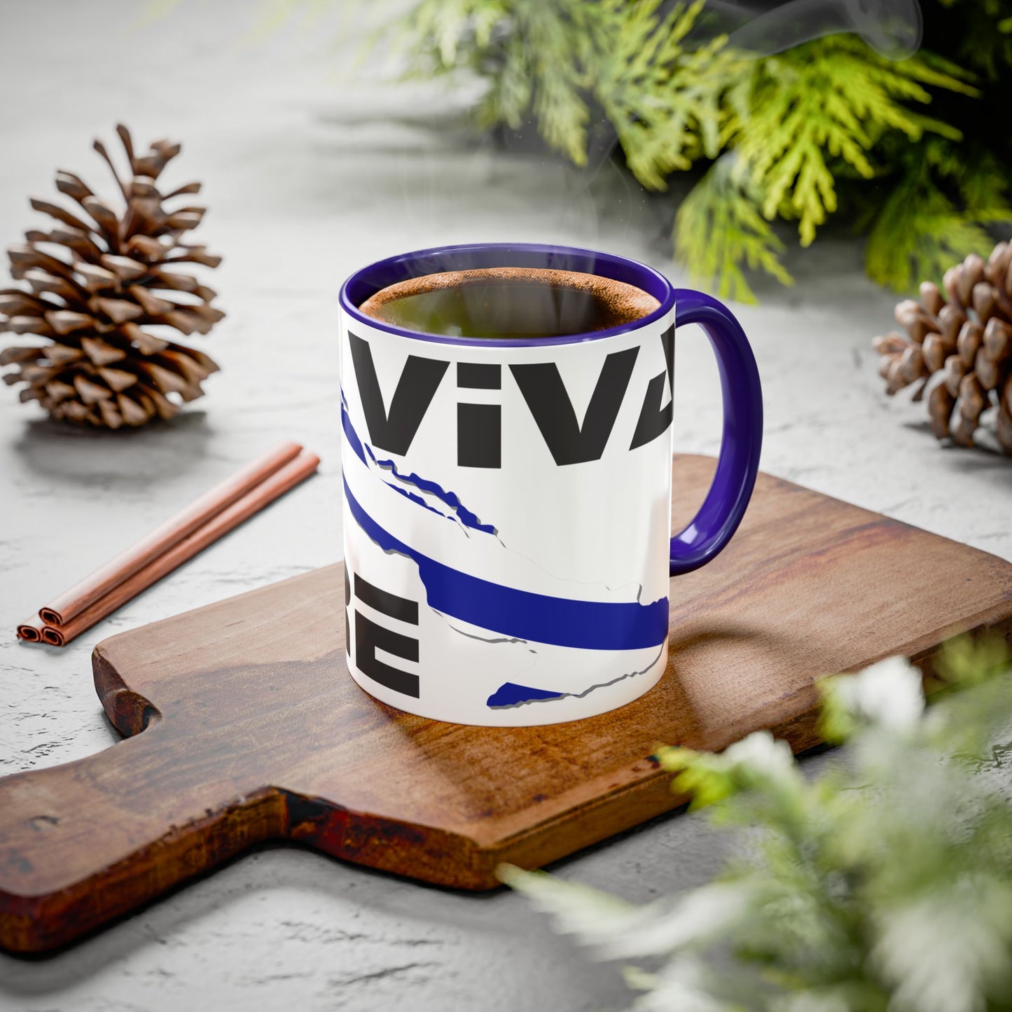 Viva Cuba Libre Patriótica Taza