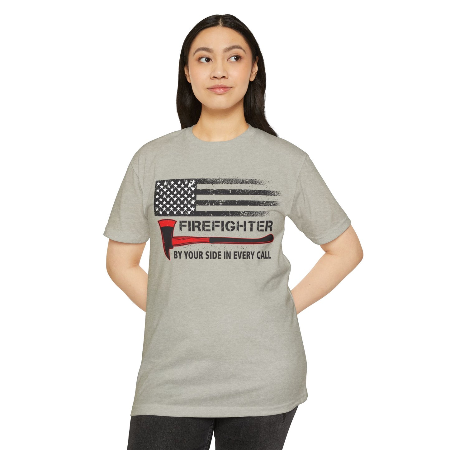 Firefighter Pride T-Shirt – By Your Side in Every Call