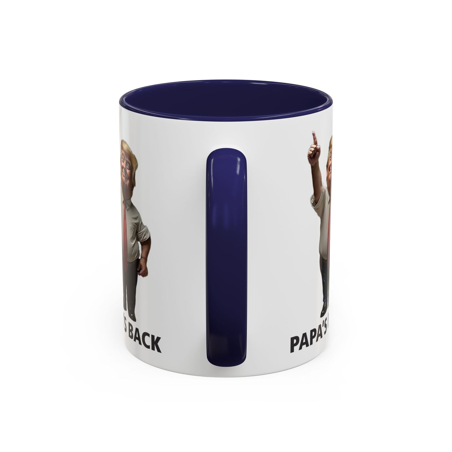 Papa's Back Patriotic Coffee Mug