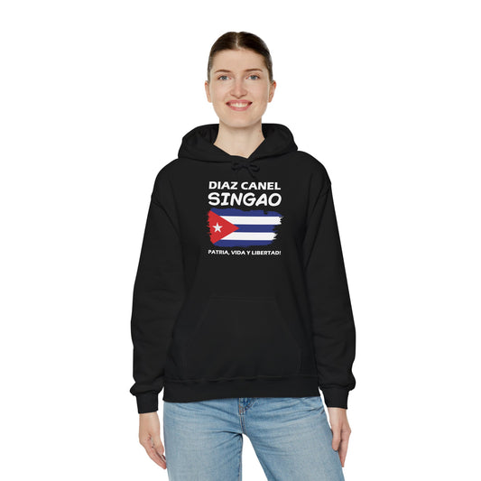 Díaz Canel Singao Patriótico Hoodie