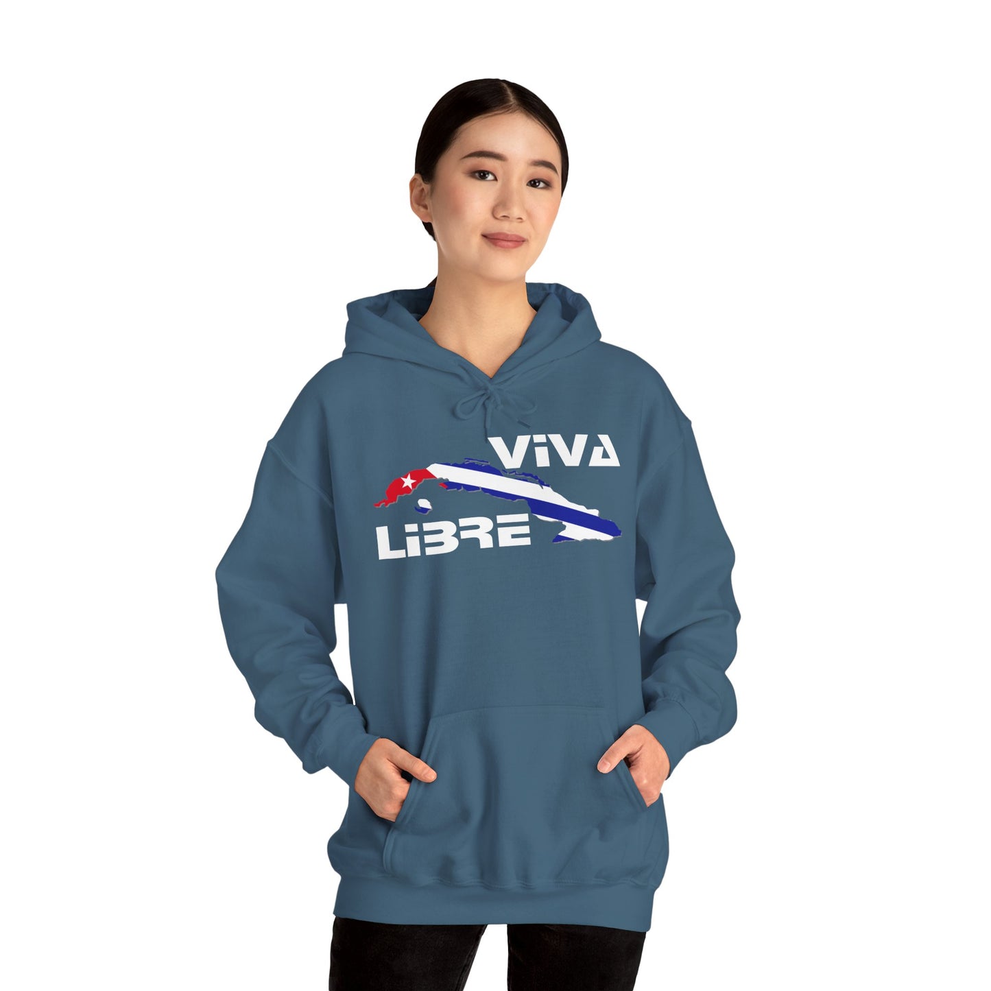 Viva Cuba Libre Patriótico Hoodie