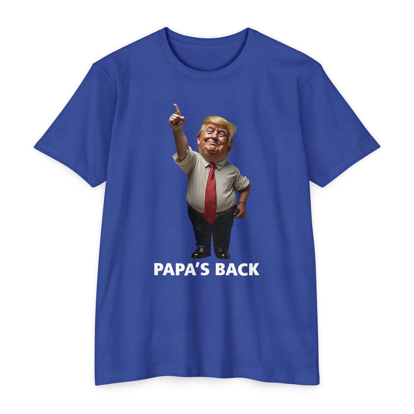Papa's Back Patriotic T-Shirt