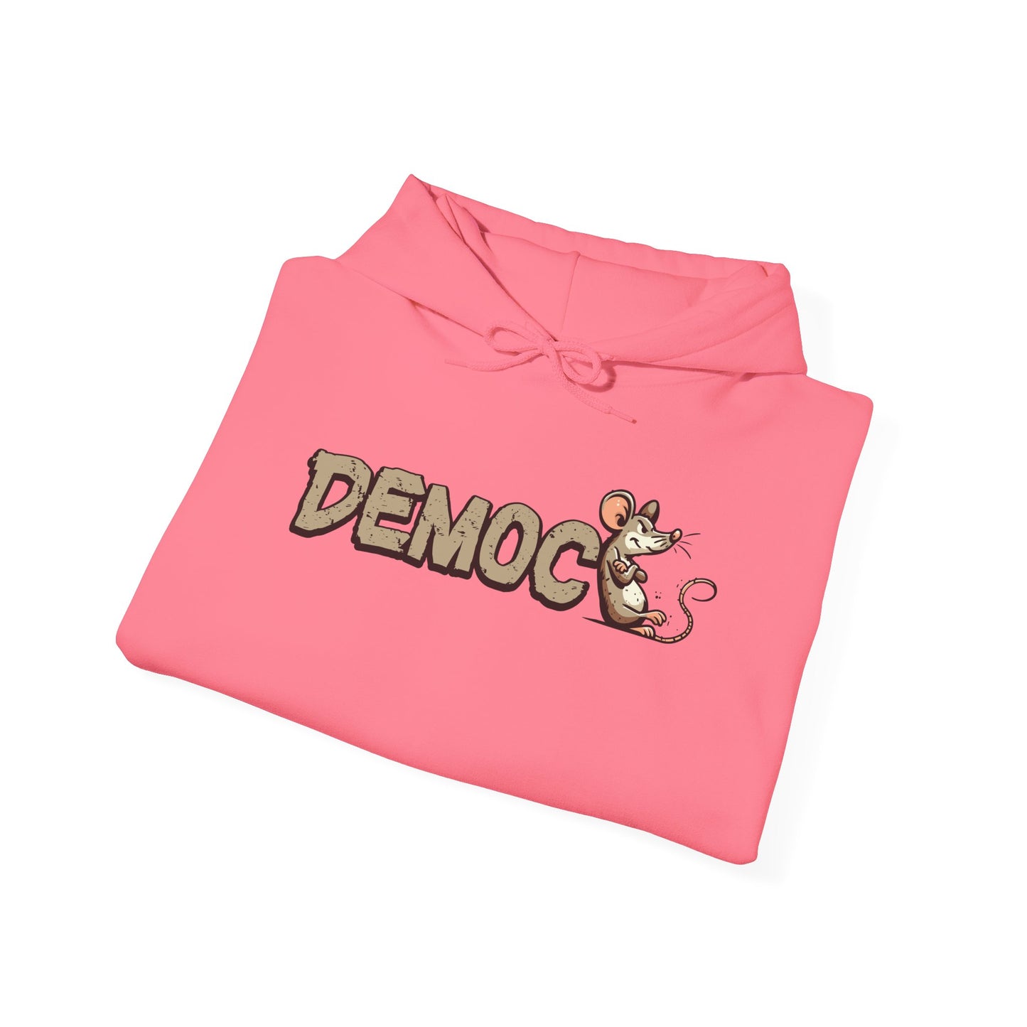 Democ-Rat Funny Political Hoodie