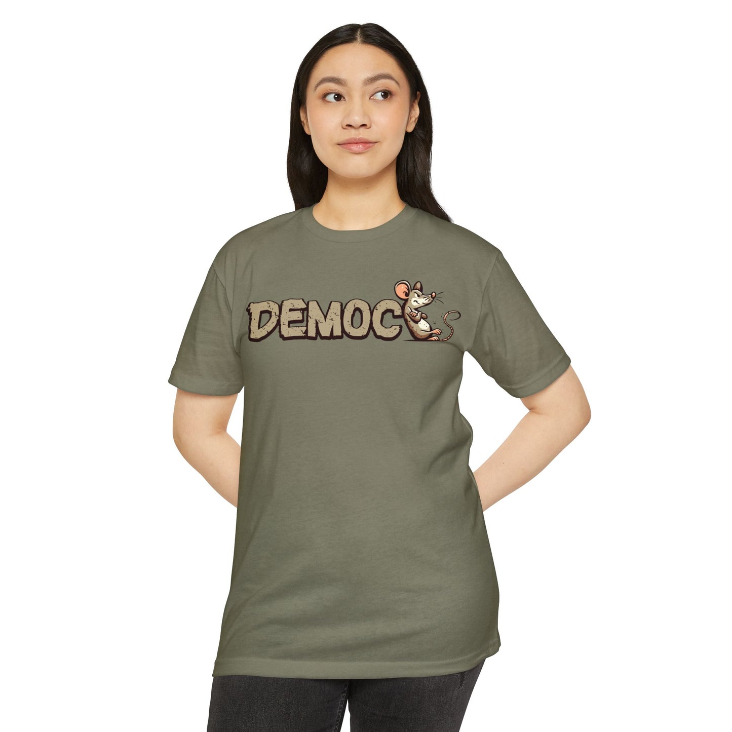Democ-Rat Funny Political T-Shirt