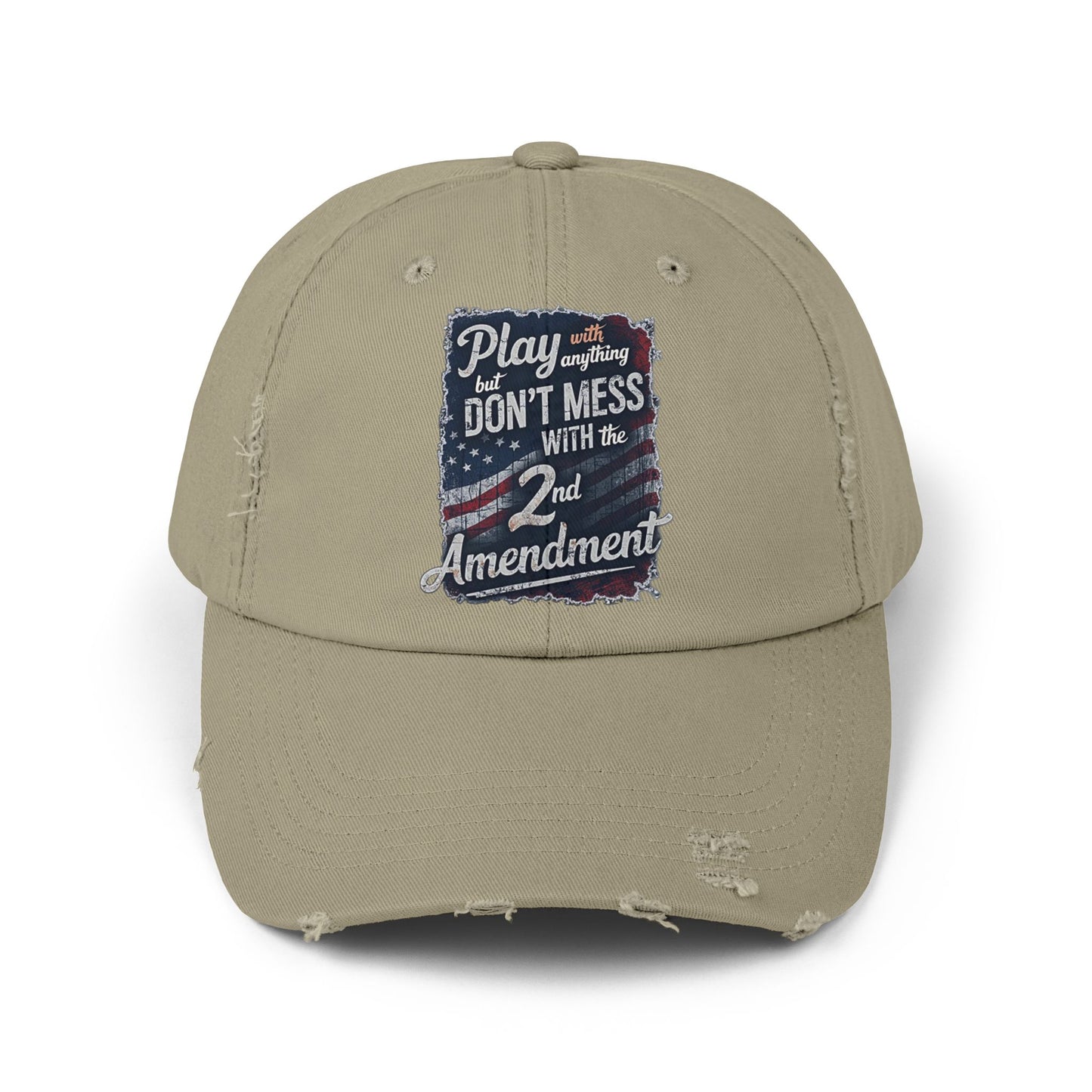 Don't Mess with the 2nd Amendment Patriotic Printed Hat