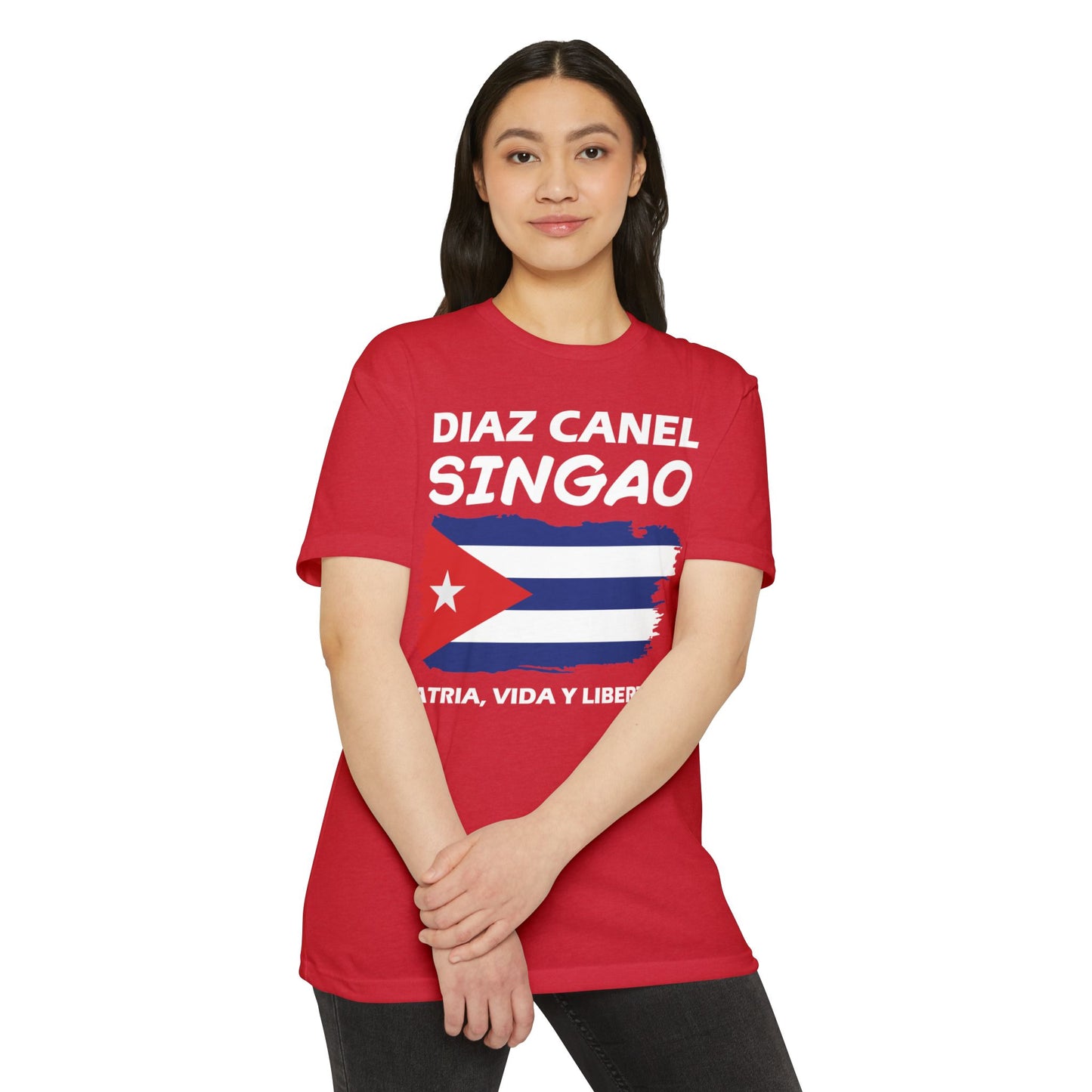 Díaz-Canel Singao Patriótica Camiseta