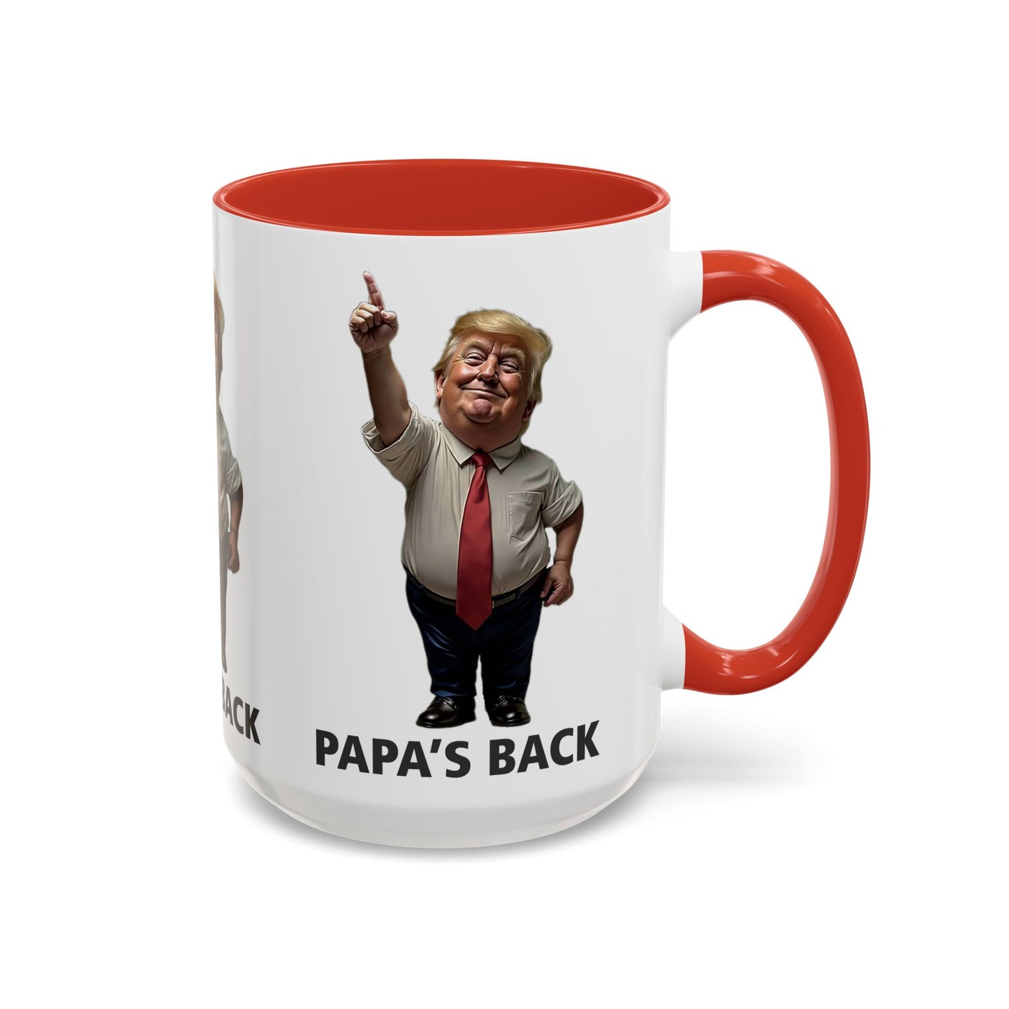 Papa's Back Patriotic Coffee Mug