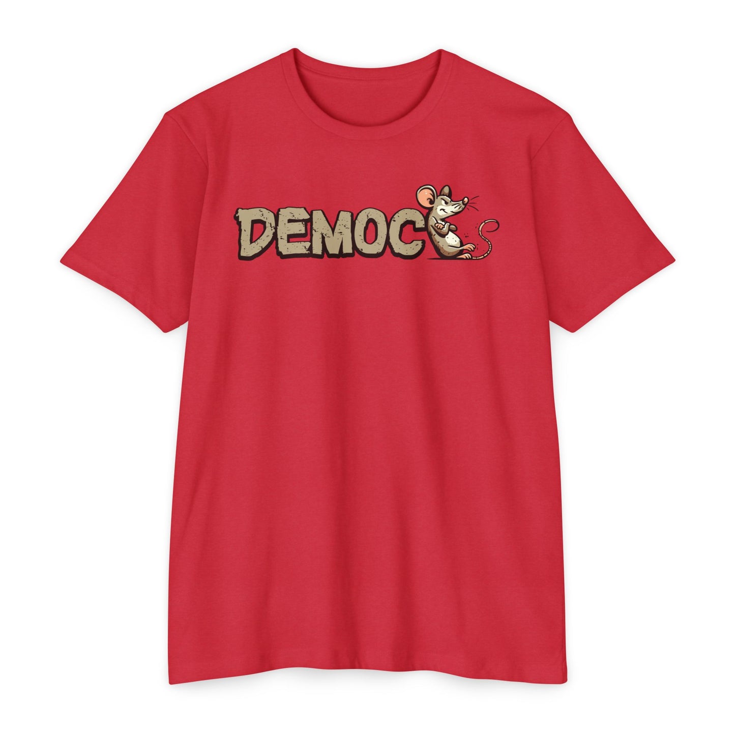 Democ-Rat Funny Political T-Shirt