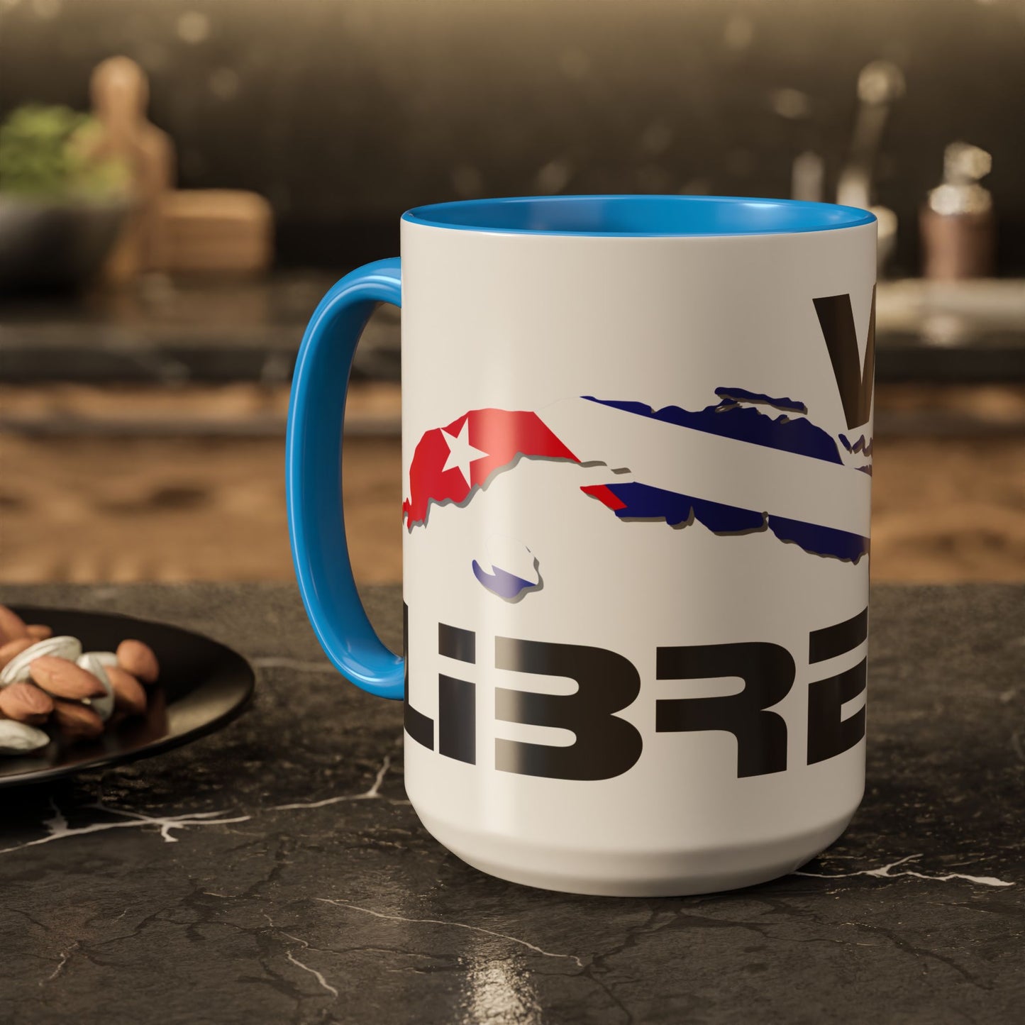 Viva Cuba Libre Patriótica Taza