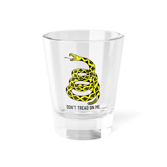 Don't Tread on Me Patriotic Shot Glass