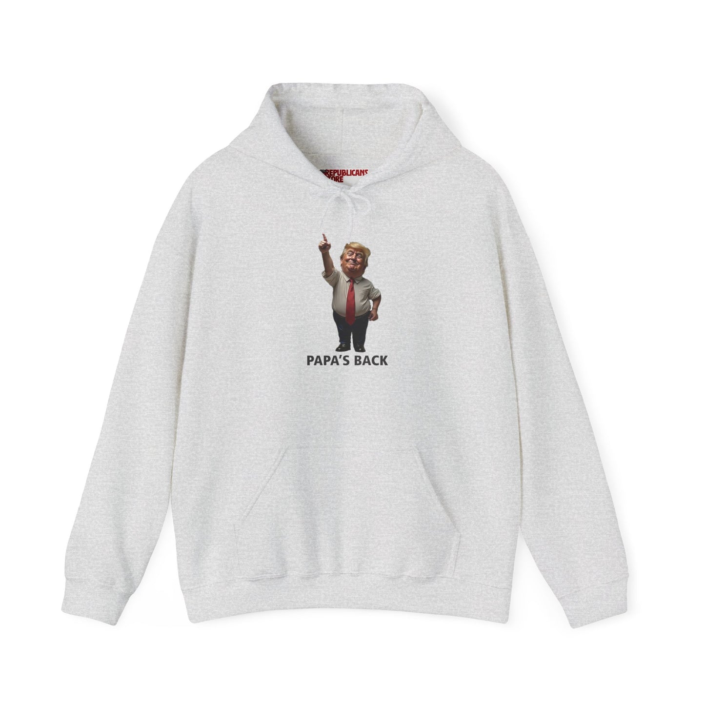 Papa's Back Patriotic Hoodie