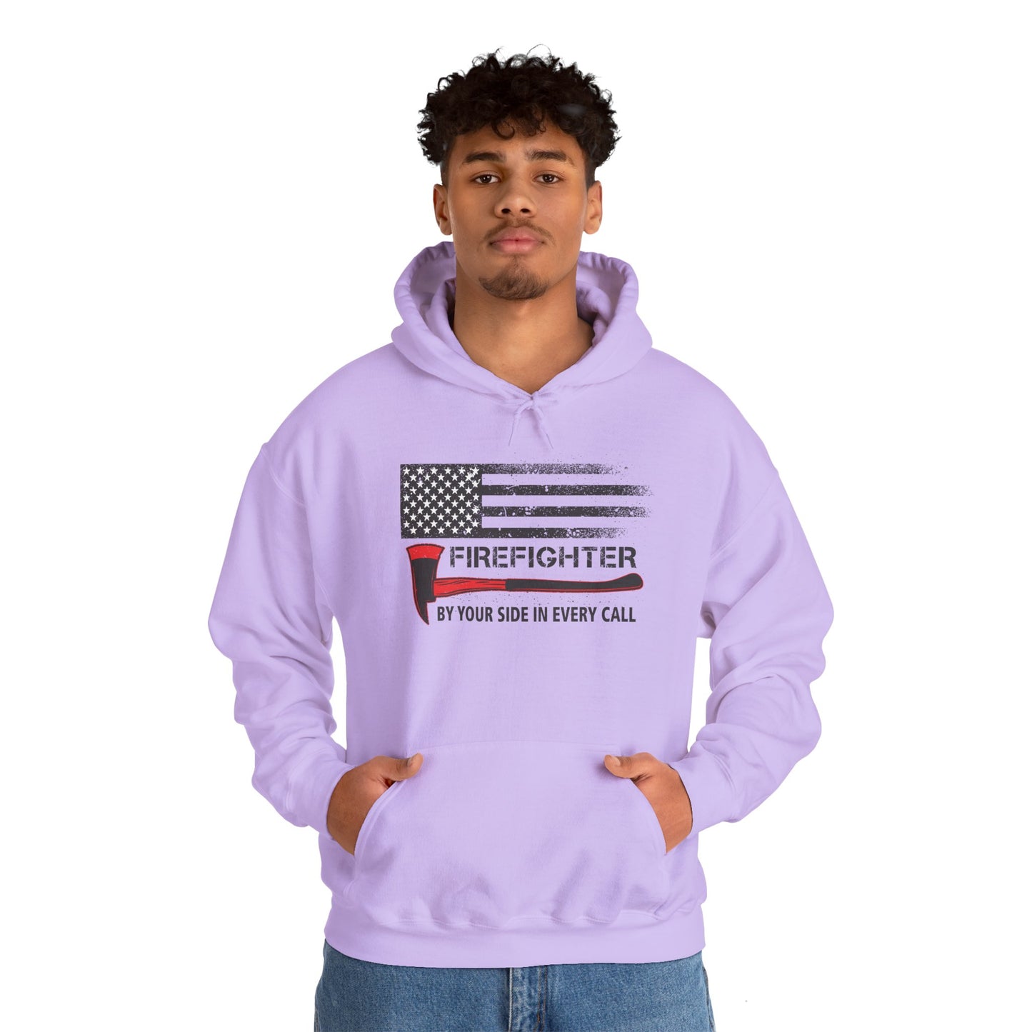 Firefighter Pride Hoodie – By Your Side in Every Call