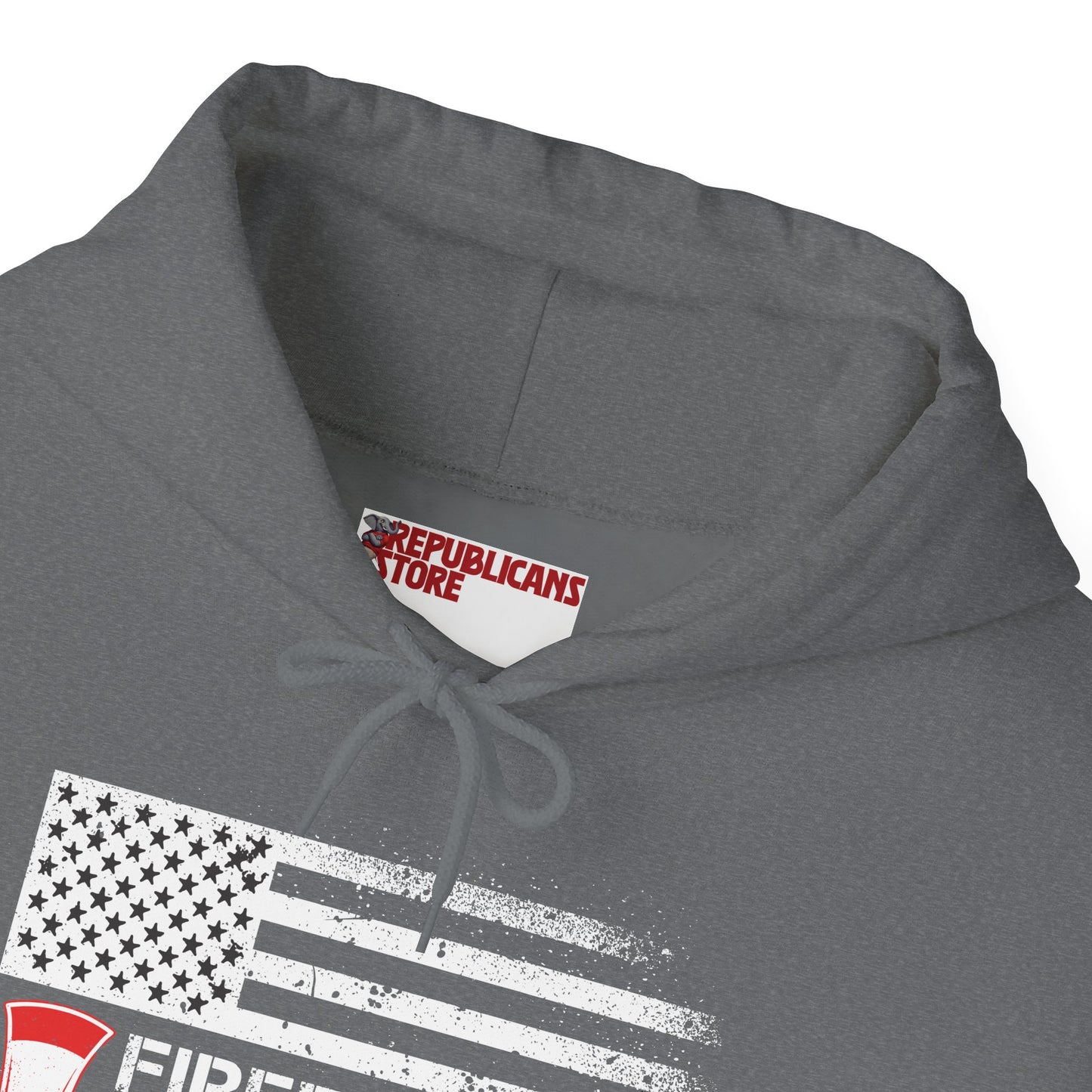 Firefighter Pride Hoodie – By Your Side in Every Call