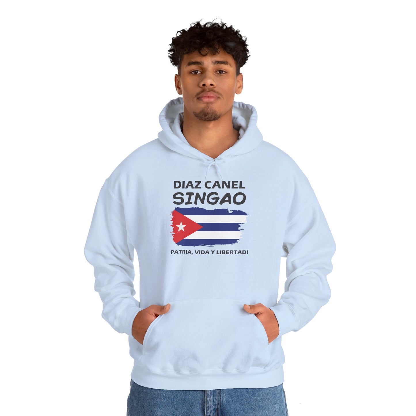 Díaz Canel Singao Patriótico Hoodie