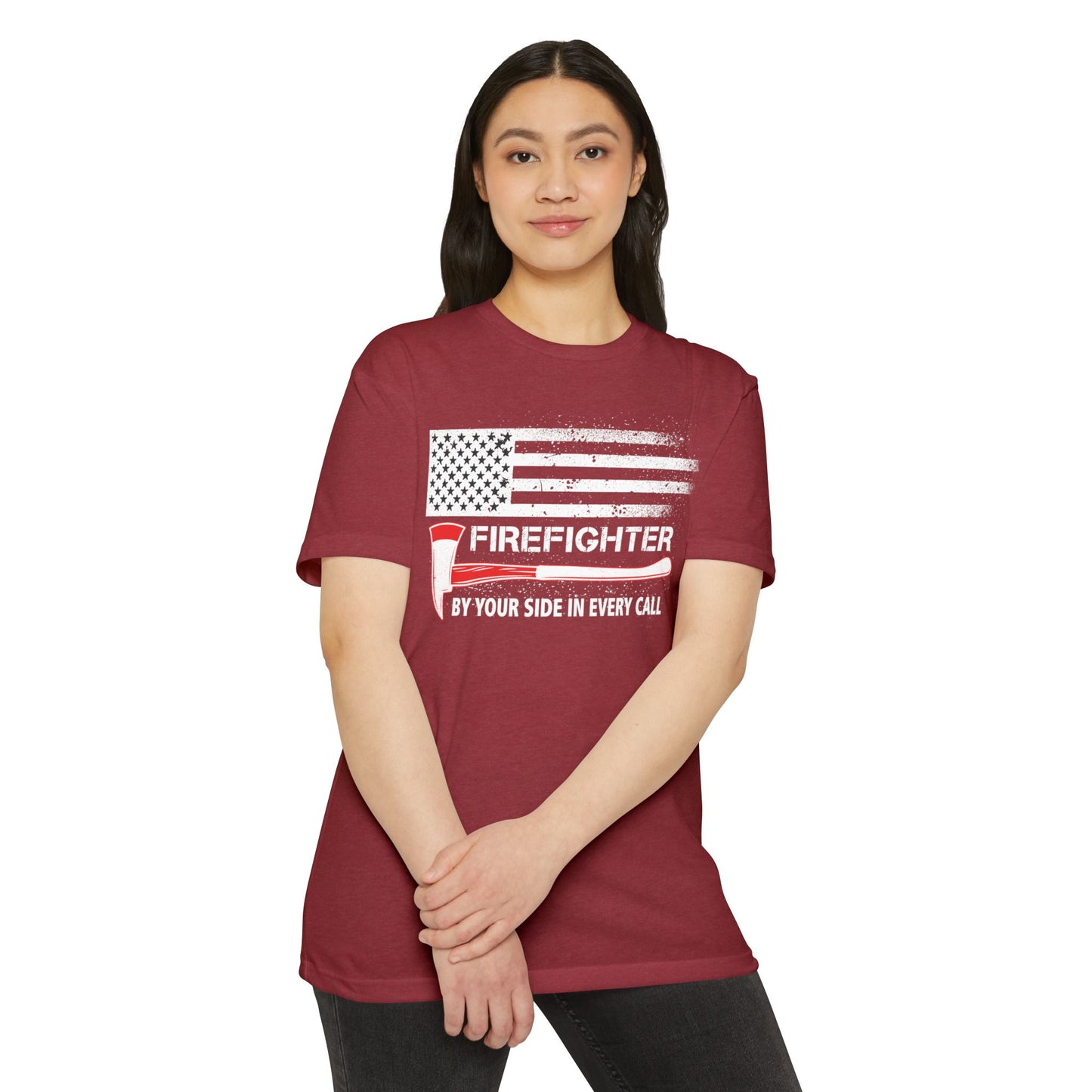 Firefighter Pride T-Shirt – By Your Side in Every Call