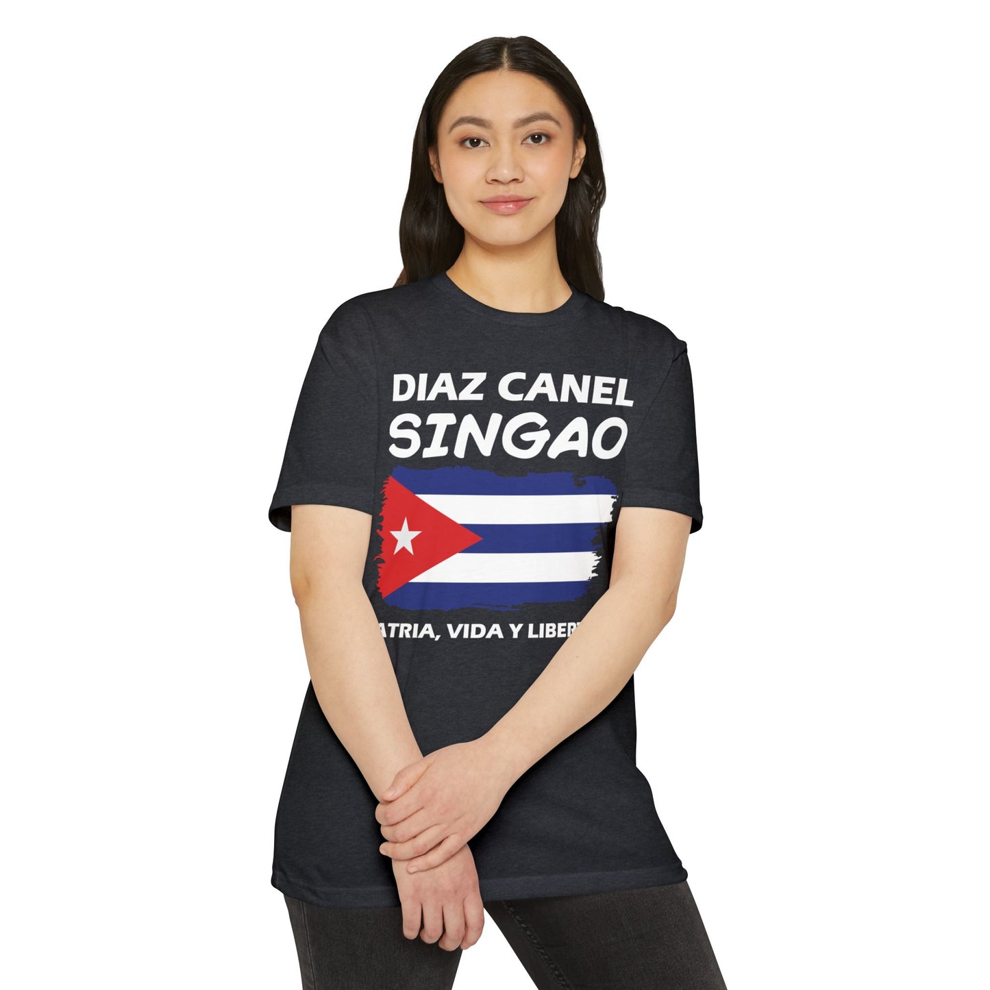 Díaz-Canel Singao Patriótica Camiseta