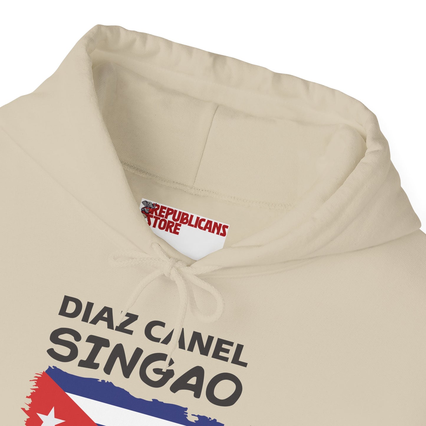 Díaz Canel Singao Patriótico Hoodie