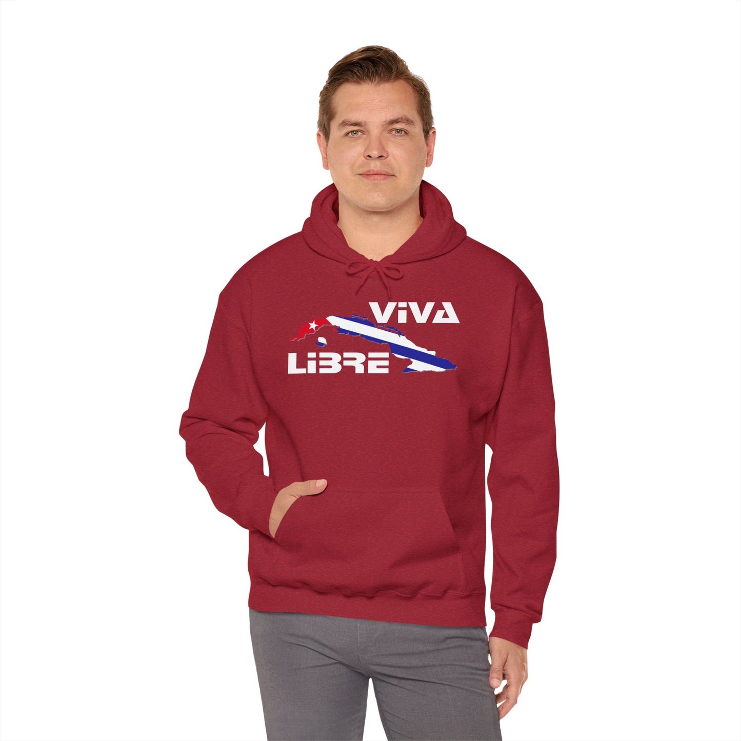 Viva Cuba Libre Patriótico Hoodie