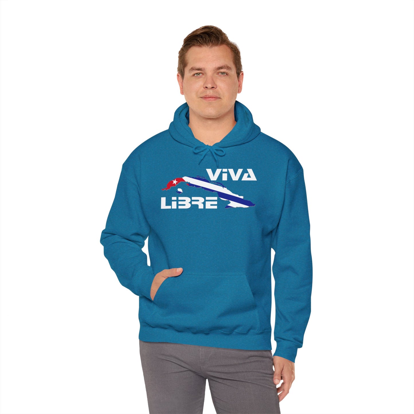 Viva Cuba Libre Patriótico Hoodie
