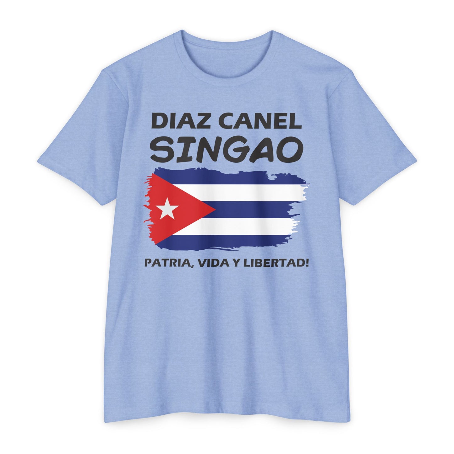 Díaz-Canel Singao Patriótica Camiseta