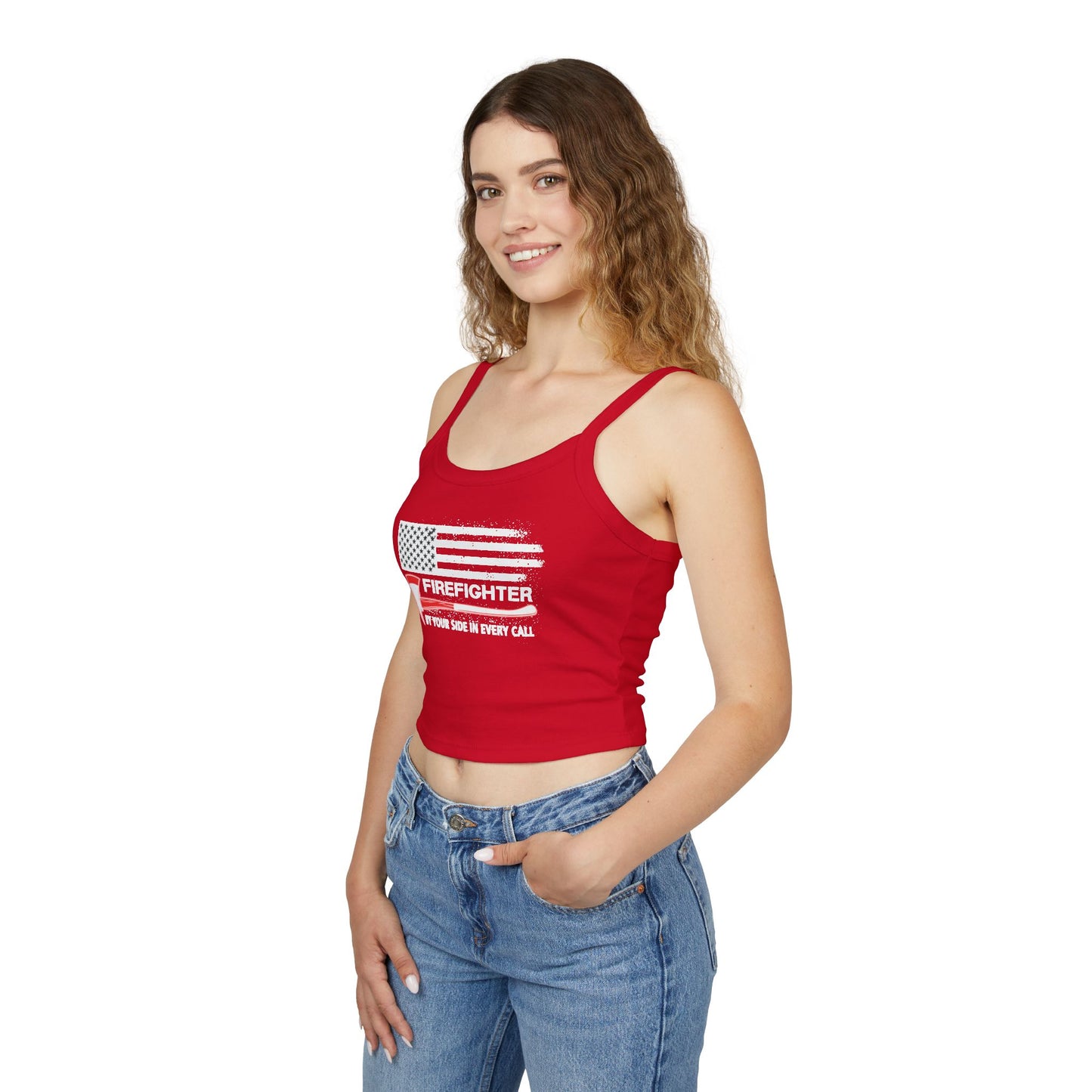 Firefighter Pride Tank Top – By Your Side in Every Call
