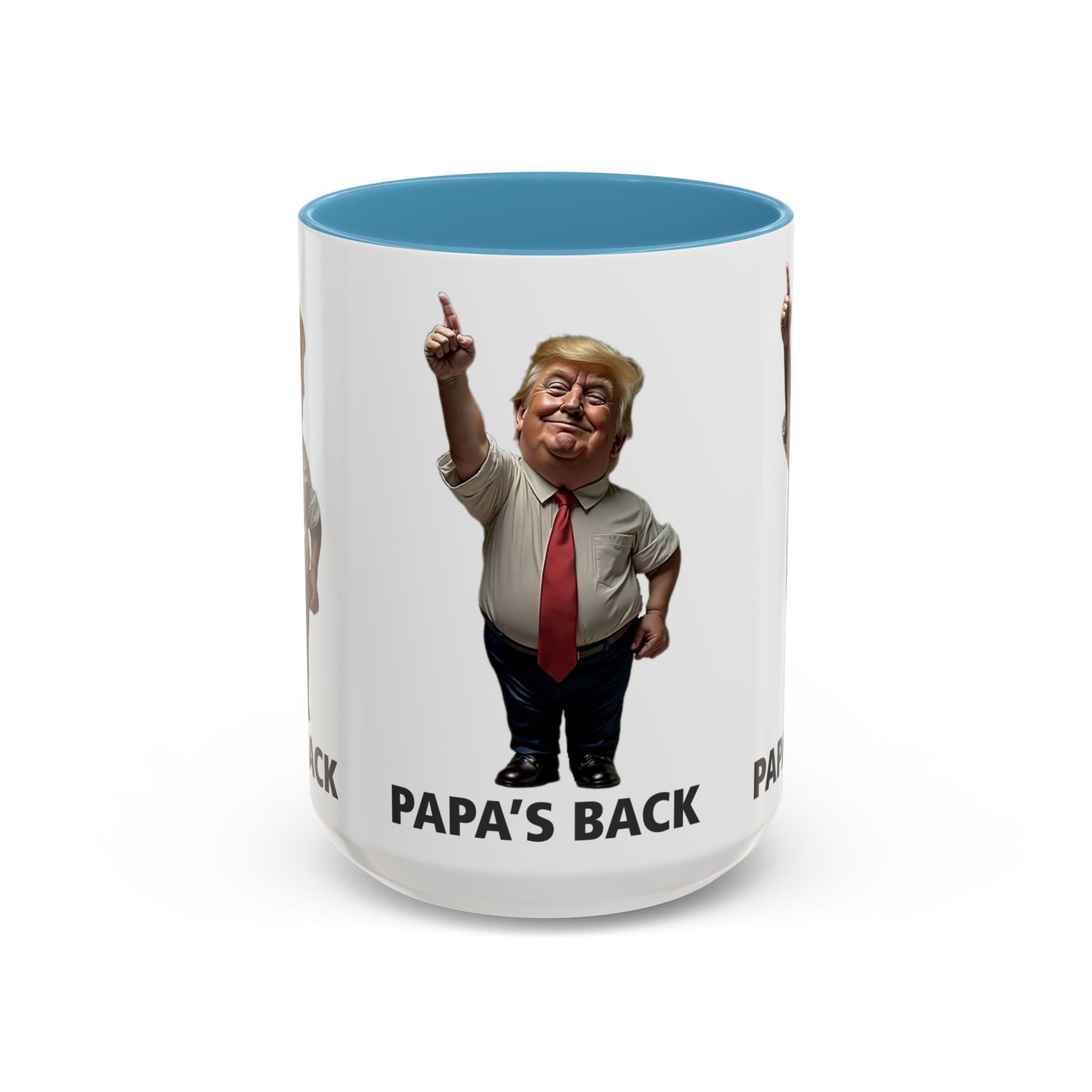 Papa's Back Patriotic Coffee Mug