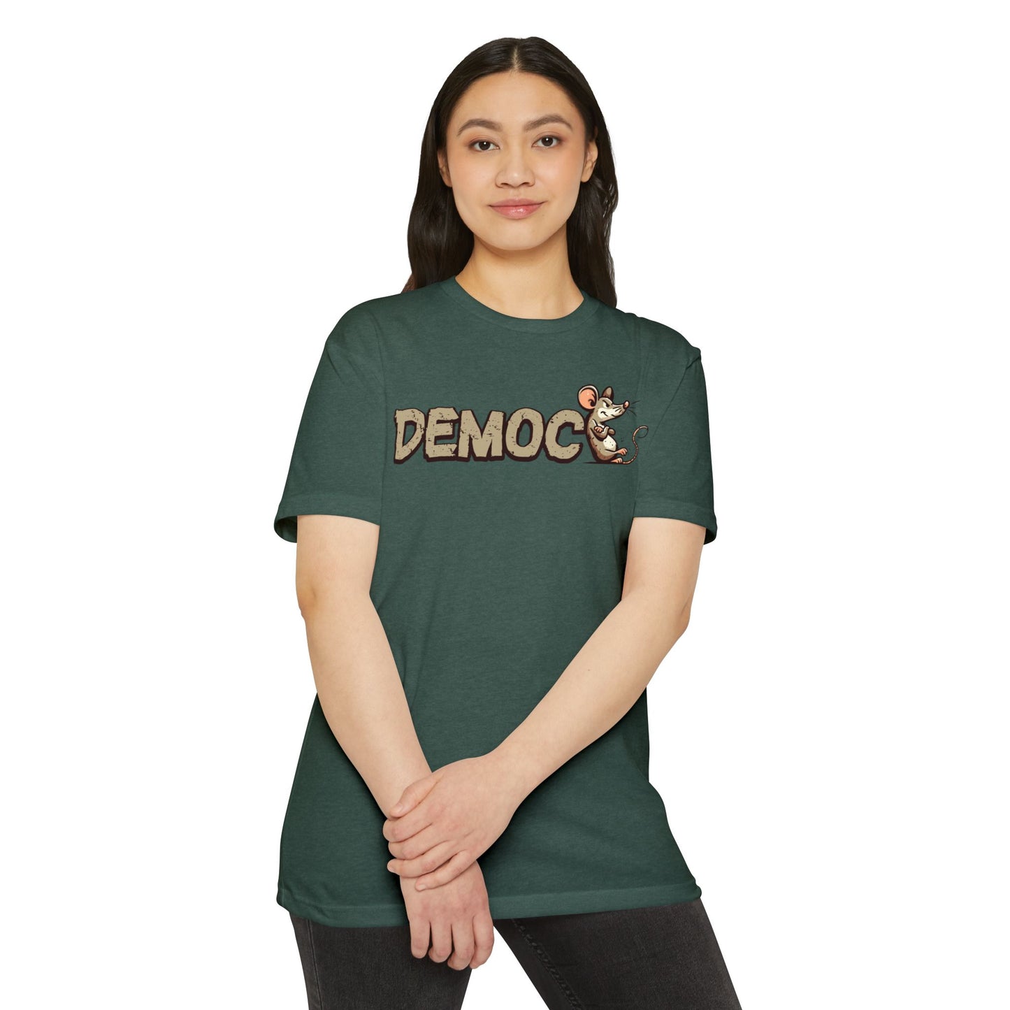 Democ-Rat Funny Political T-Shirt
