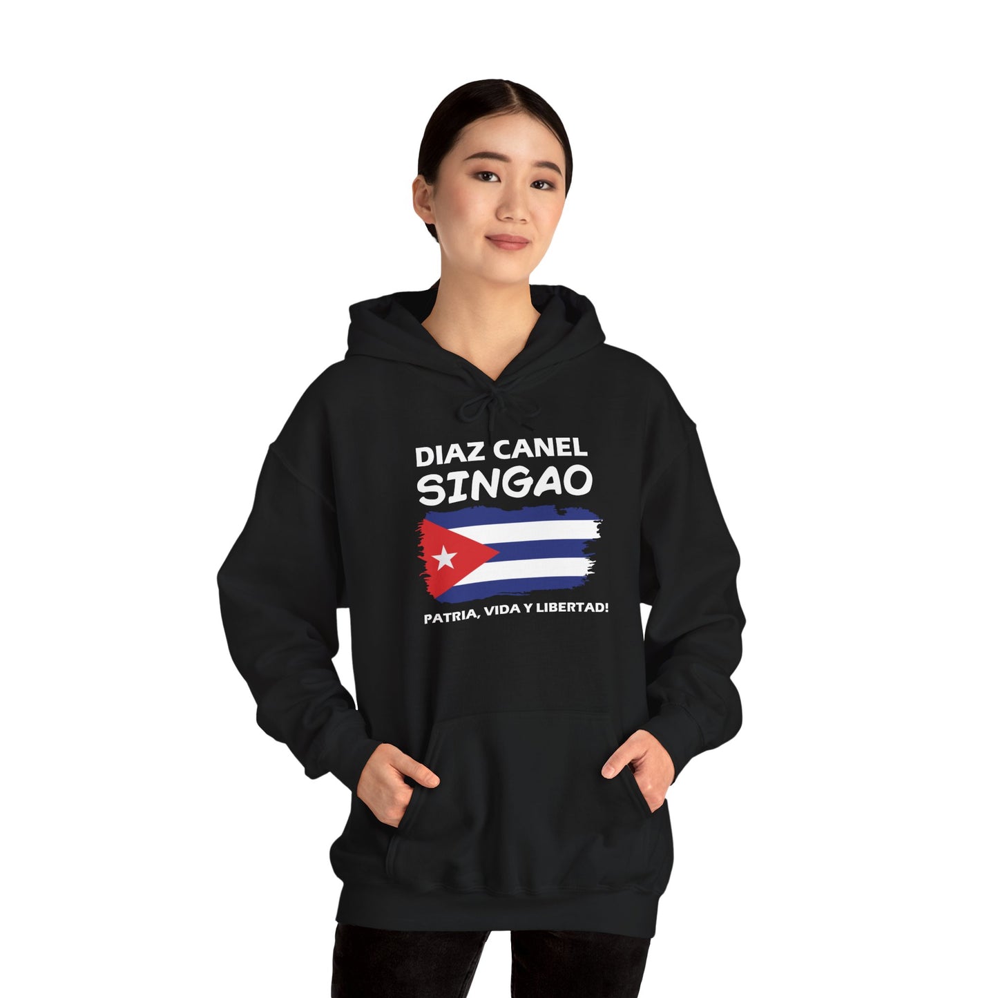 Díaz Canel Singao Patriótico Hoodie