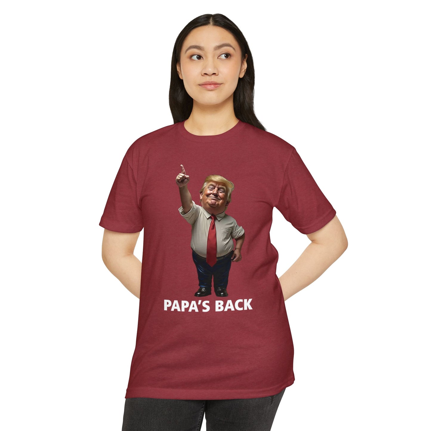 Papa's Back Patriotic T-Shirt