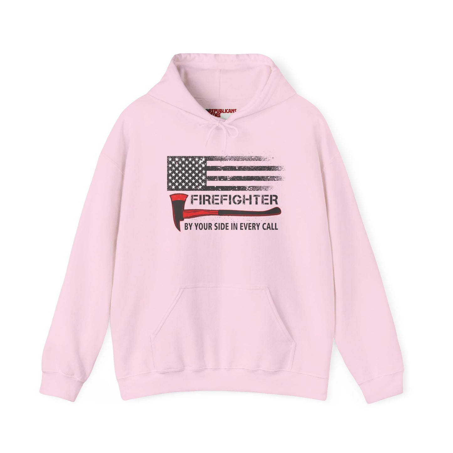 Firefighter Pride Hoodie – By Your Side in Every Call