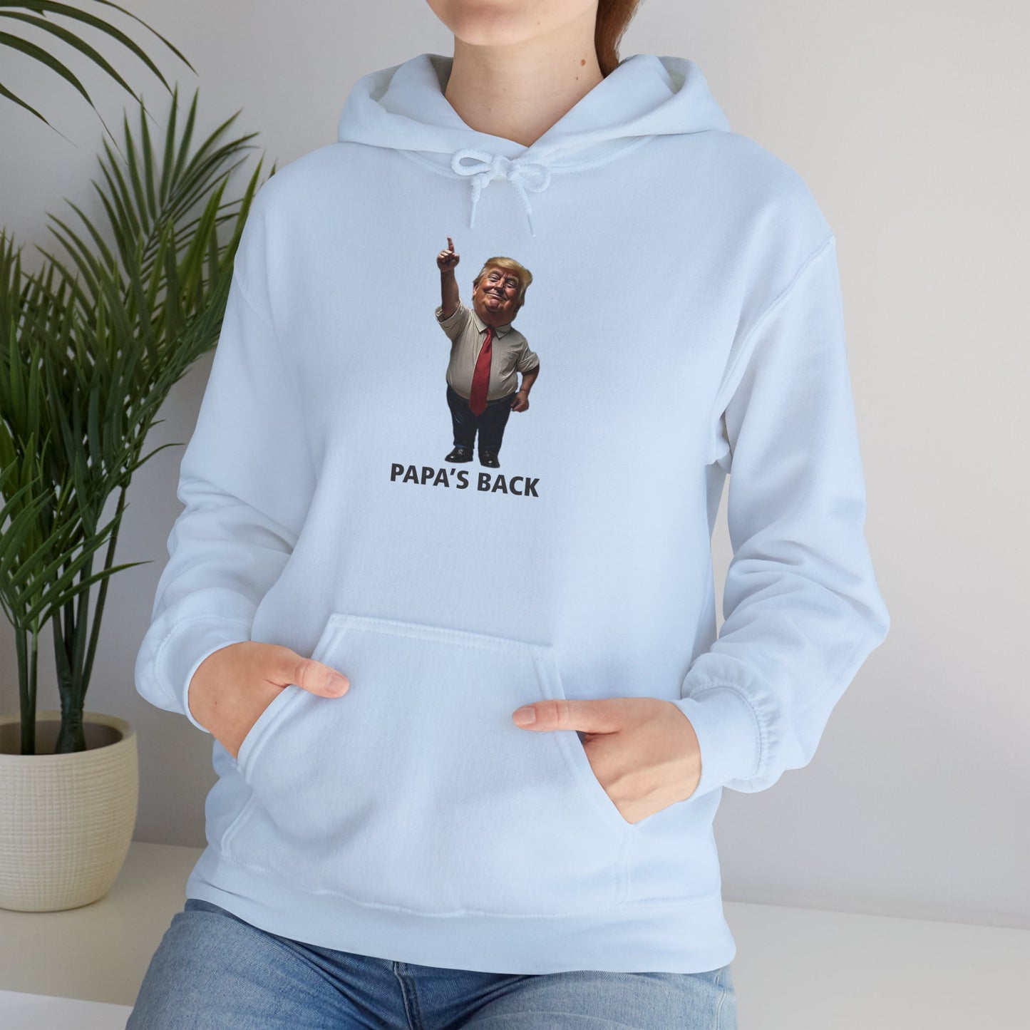 Papa's Back Patriotic Hoodie