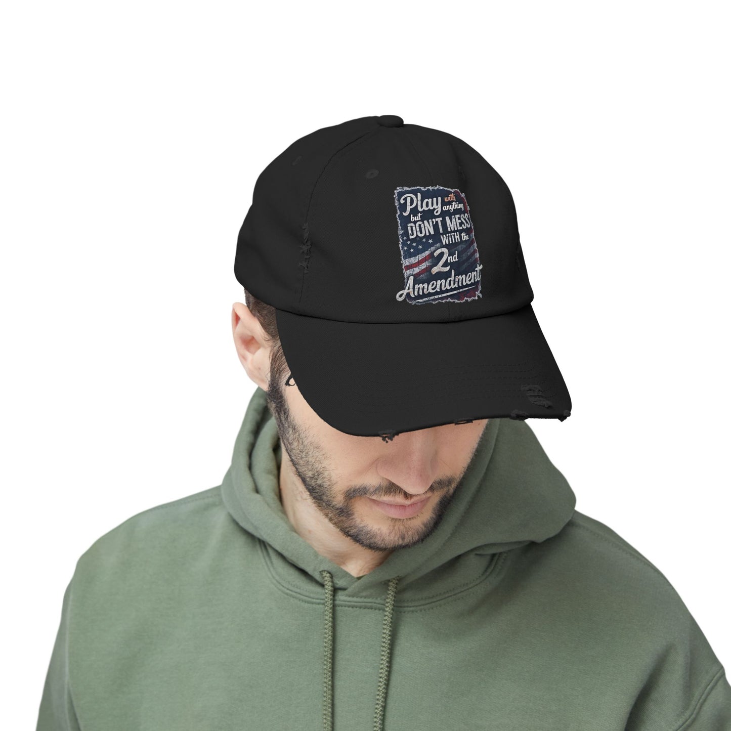 Don't Mess with the 2nd Amendment Patriotic Printed Hat