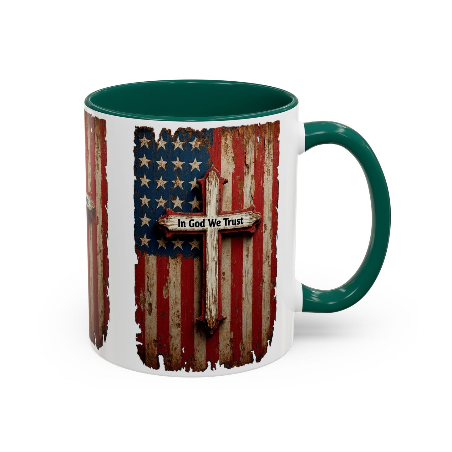 In God We Trust Patriotic Coffee Mug