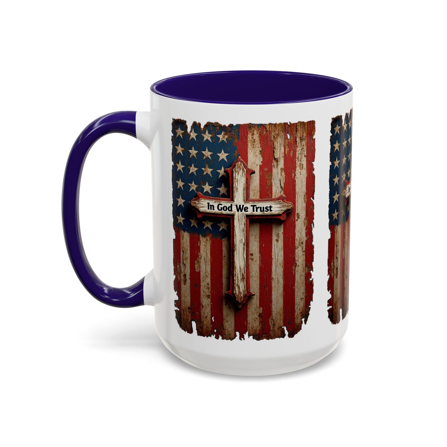 In God We Trust Patriotic Coffee Mug