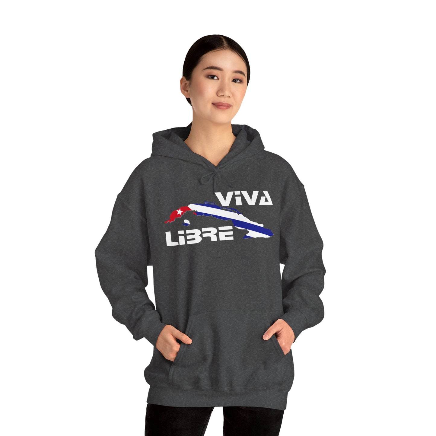 Viva Cuba Libre Patriótico Hoodie