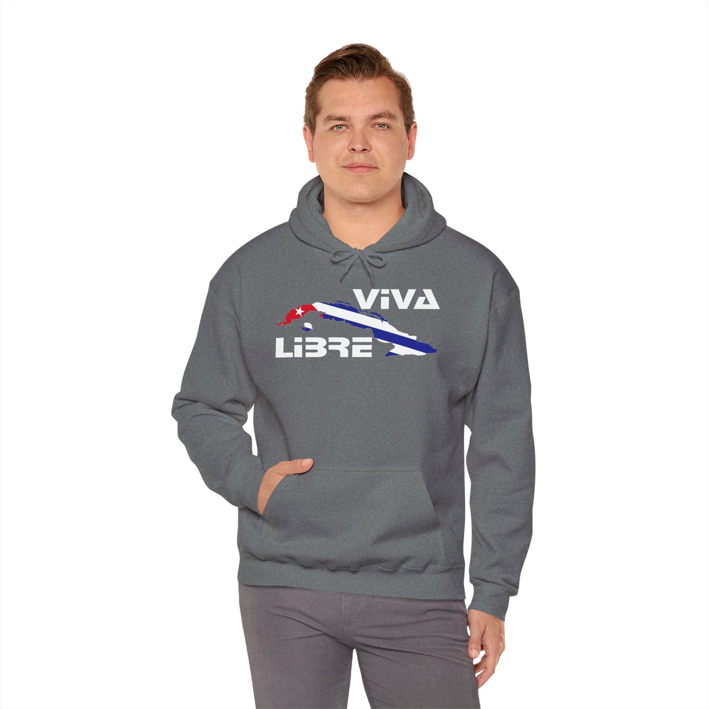 Viva Cuba Libre Patriótico Hoodie