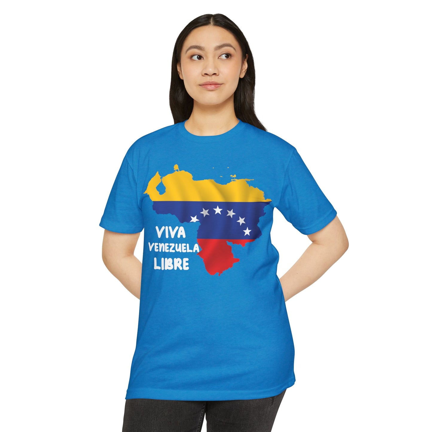 Viva Venezuela Libre Patriótica Camiseta