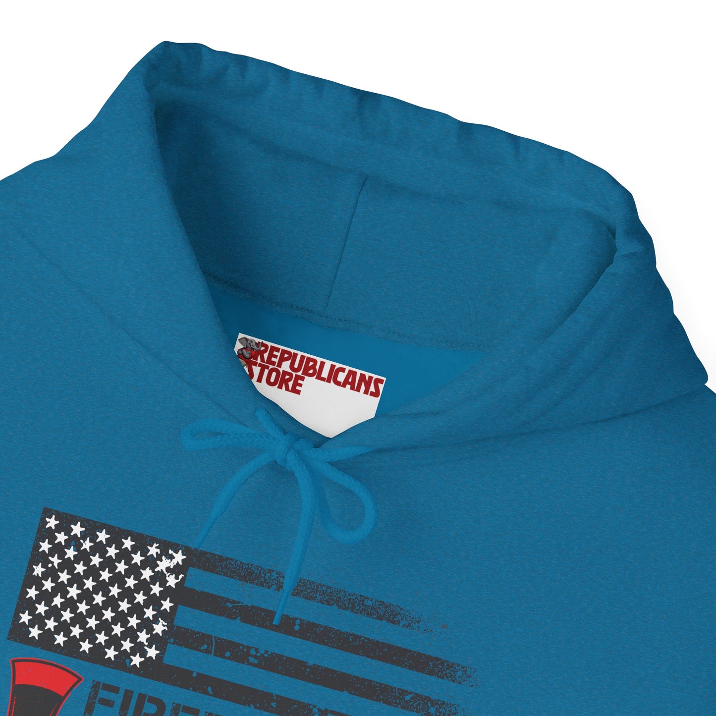 Firefighter Pride Hoodie – By Your Side in Every Call