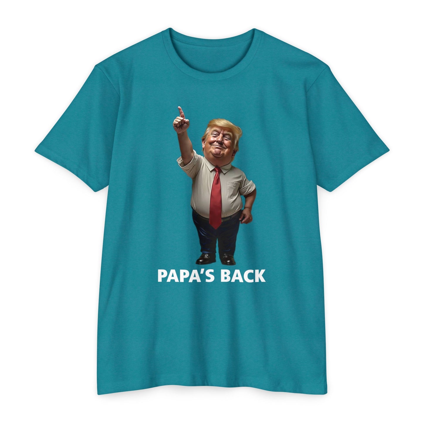 Papa's Back Patriotic T-Shirt