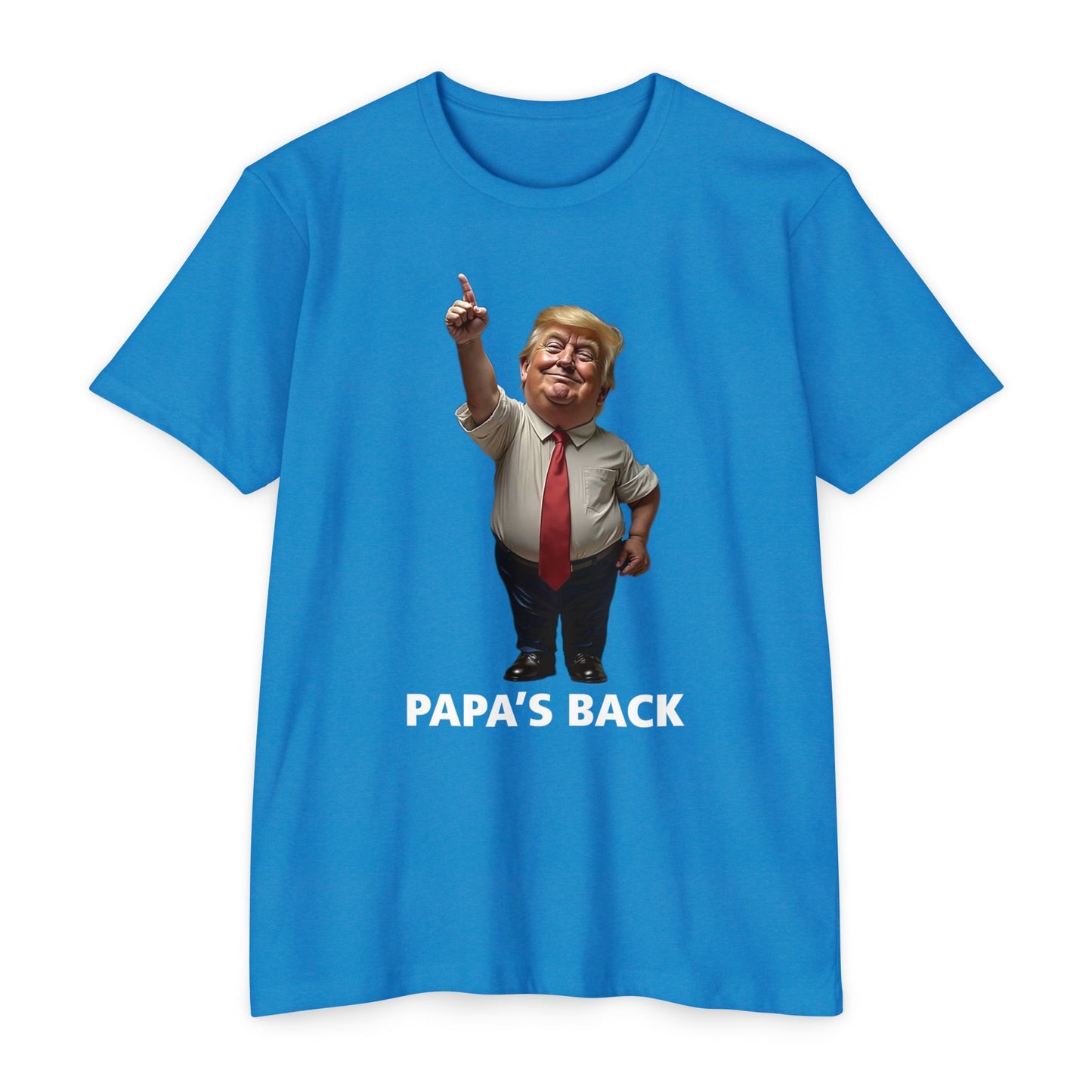 Papa's Back Patriotic T-Shirt