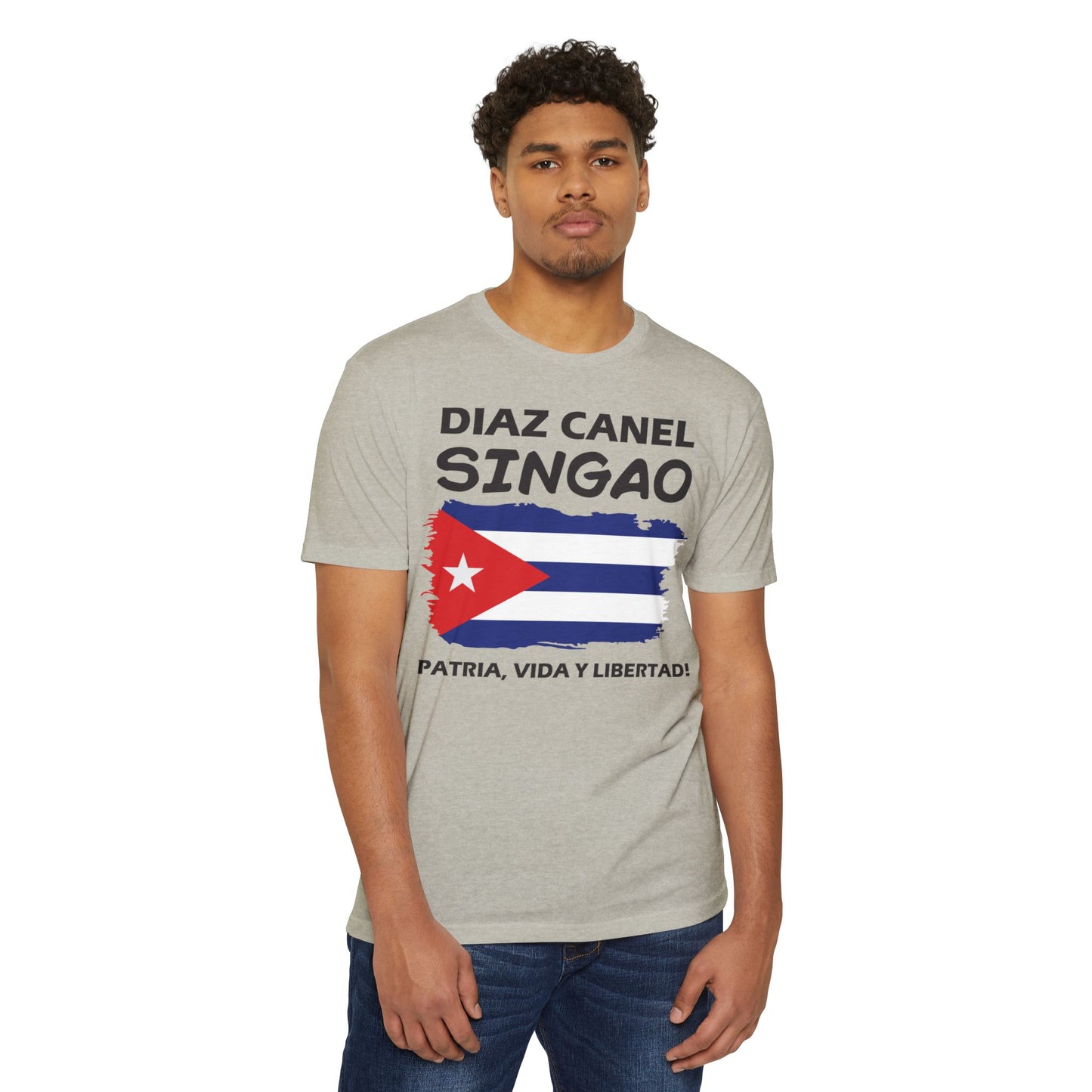 Díaz-Canel Singao Patriótica Camiseta