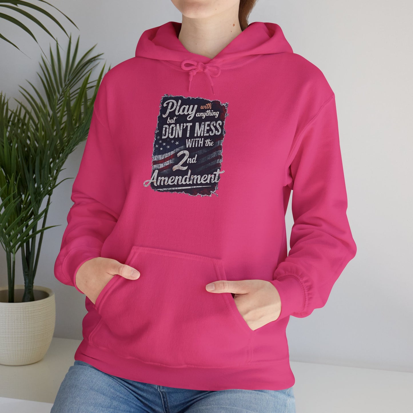 Don't Mess with the 2nd Amendment Patriotic Hoodie