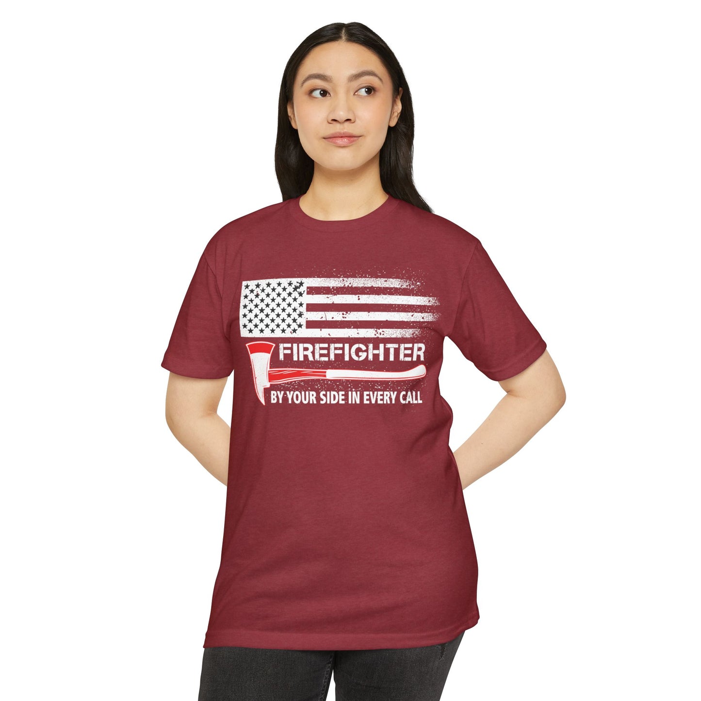 Firefighter Pride T-Shirt – By Your Side in Every Call