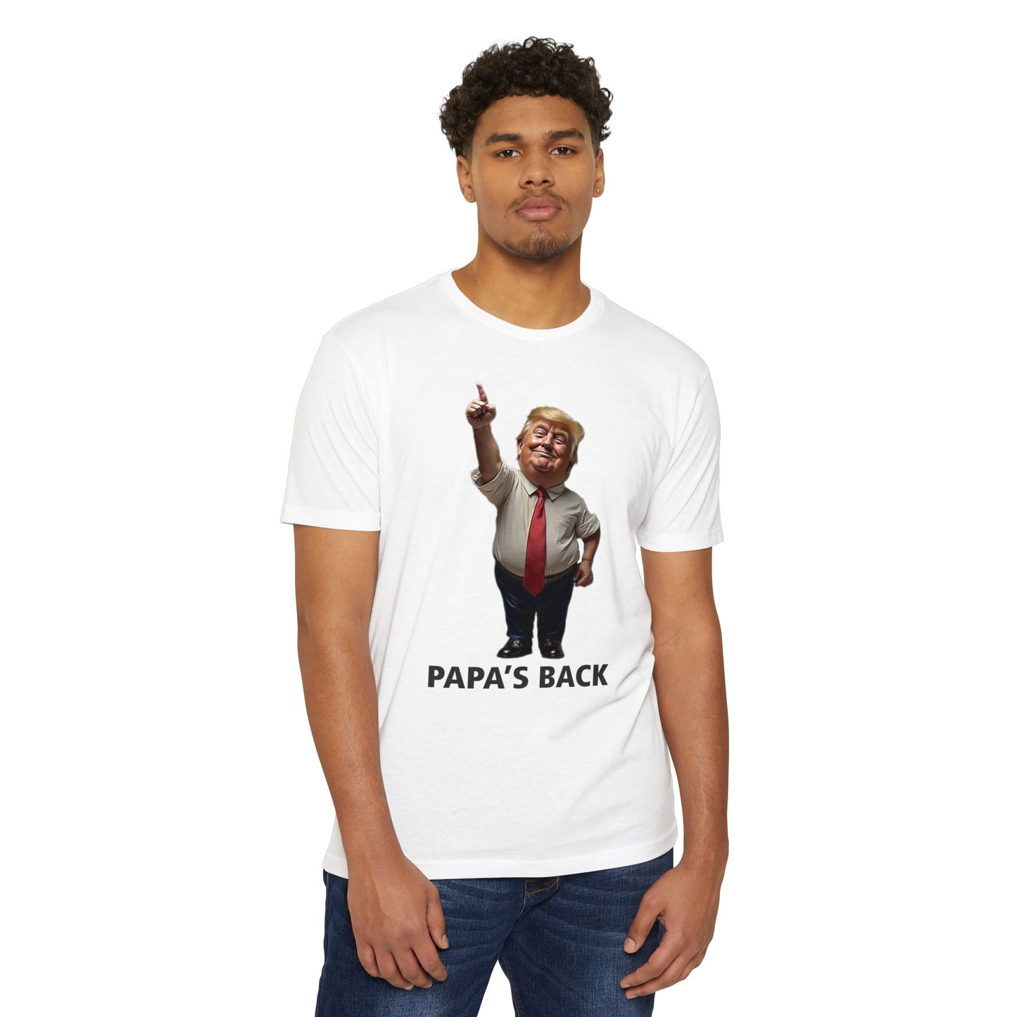 Papa's Back Patriotic T-Shirt