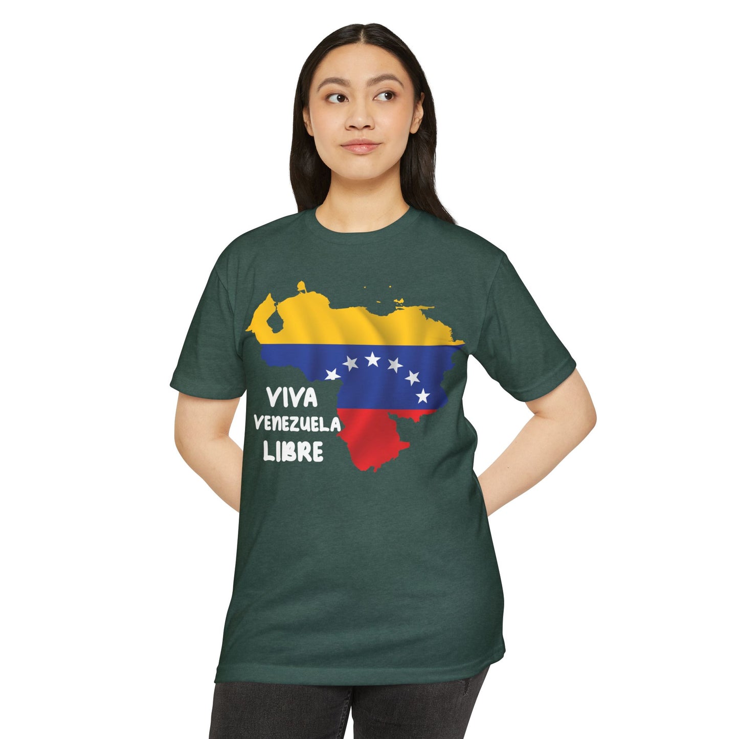 Viva Venezuela Libre Patriótica Camiseta